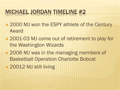 michael jordan important life events.